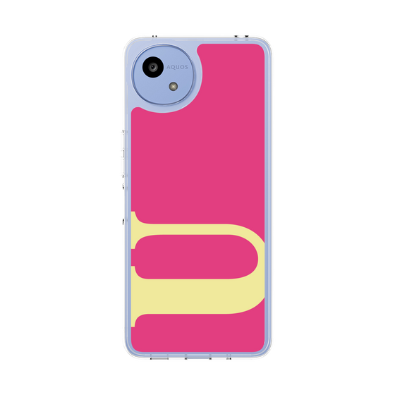 スリムプロテクションケース［ オリジナル - initial color - U pink ］