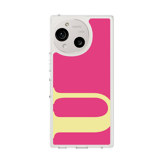 スリムプロテクションケース［ オリジナル - initial color - U pink ］