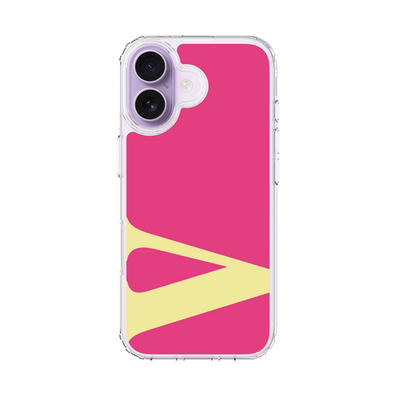 スリムプロテクションケース［ オリジナル - initial color - V pink ］