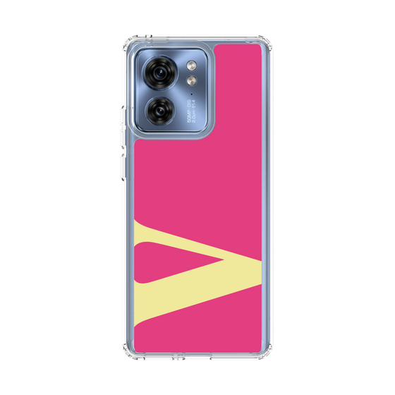 スリムプロテクションケース［ オリジナル - initial color - V pink ］