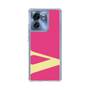スリムプロテクションケース［ オリジナル - initial color - V pink ］