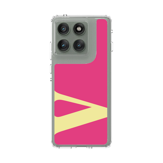 スリムプロテクションケース［ オリジナル - initial color - V pink ］