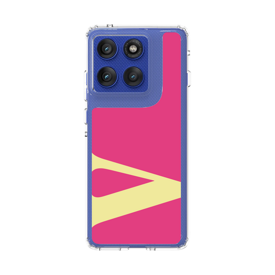 スリムプロテクションケース［ オリジナル - initial color - V pink ］