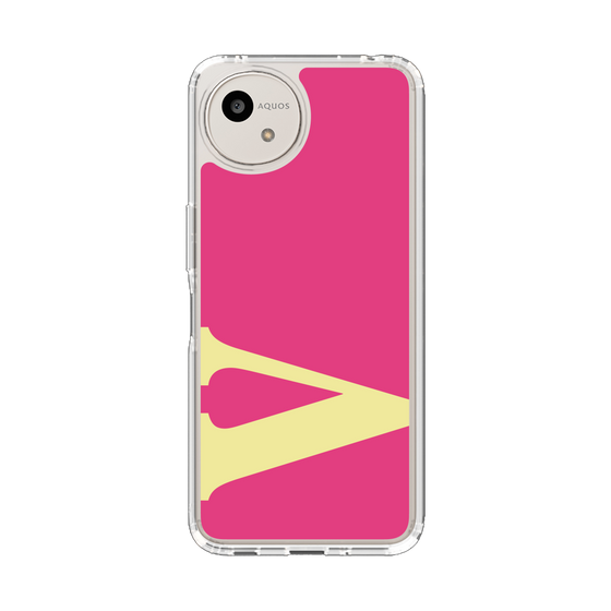 スリムプロテクションケース［ オリジナル - initial color - V pink ］