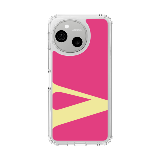 スリムプロテクションケース［ オリジナル - initial color - V pink ］