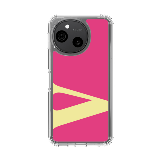 スリムプロテクションケース［ オリジナル - initial color - V pink ］