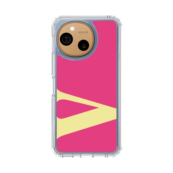 スリムプロテクションケース［ オリジナル - initial color - V pink ］