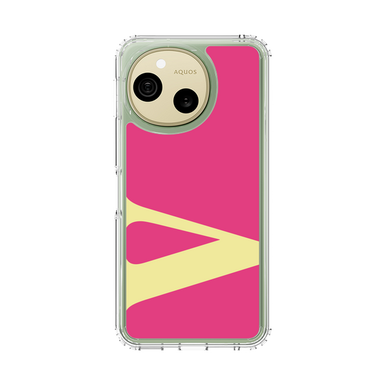 スリムプロテクションケース［ オリジナル - initial color - V pink ］