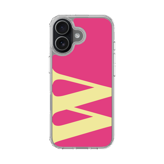 スリムプロテクションケース［ オリジナル - initial color - W pink ］