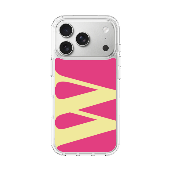 スリムプロテクションケース［ オリジナル - initial color - W pink ］