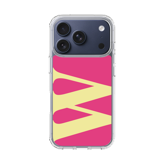 スリムプロテクションケース［ オリジナル - initial color - W pink ］