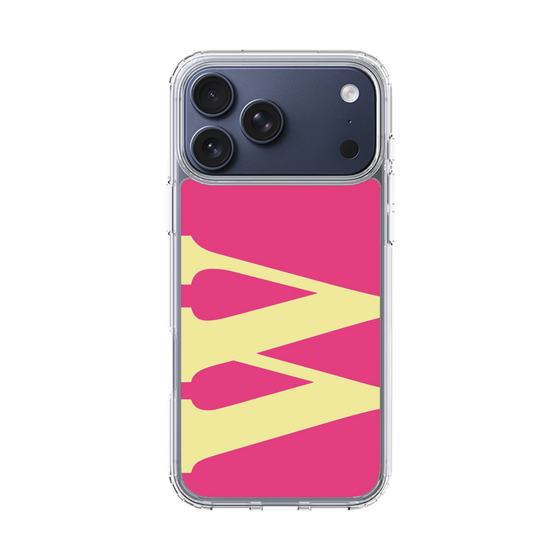 スリムプロテクションケース［ オリジナル - initial color - W pink ］