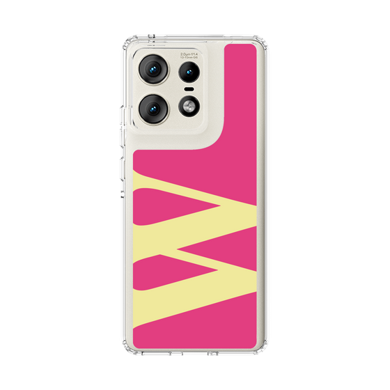 スリムプロテクションケース［ オリジナル - initial color - W pink ］