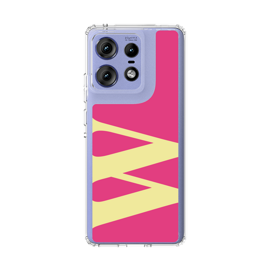 スリムプロテクションケース［ オリジナル - initial color - W pink ］