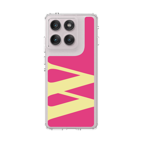 スリムプロテクションケース［ オリジナル - initial color - W pink ］