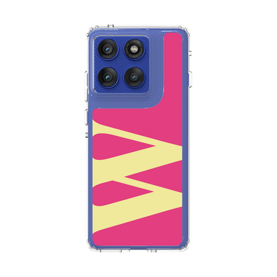 スリムプロテクションケース［ オリジナル - initial color - W pink ］