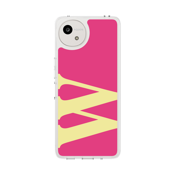 スリムプロテクションケース［ オリジナル - initial color - W pink ］