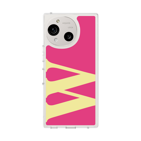 スリムプロテクションケース［ オリジナル - initial color - W pink ］