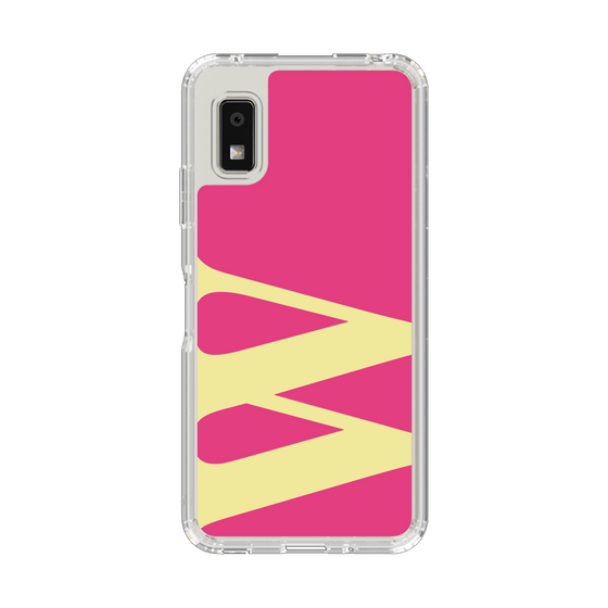 スリムプロテクションケース［ オリジナル - initial color - W pink ］