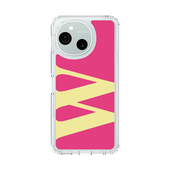 スリムプロテクションケース［ オリジナル - initial color - W pink ］