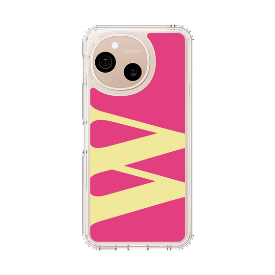 スリムプロテクションケース［ オリジナル - initial color - W pink ］