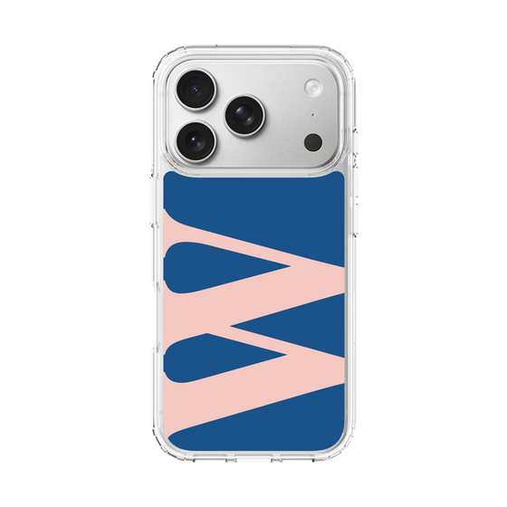 スリムプロテクションケース［ オリジナル - initial color - W navy ］