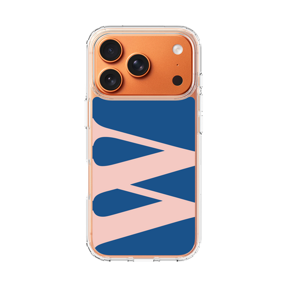 スリムプロテクションケース［ オリジナル - initial color - W navy ］
