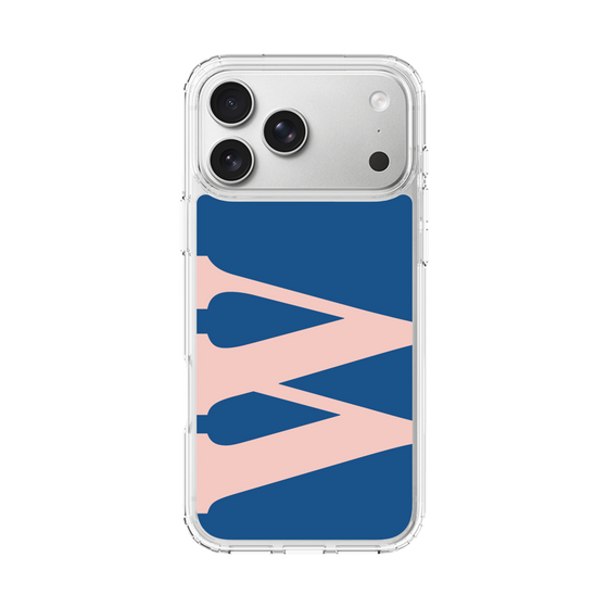 スリムプロテクションケース［ オリジナル - initial color - W navy ］