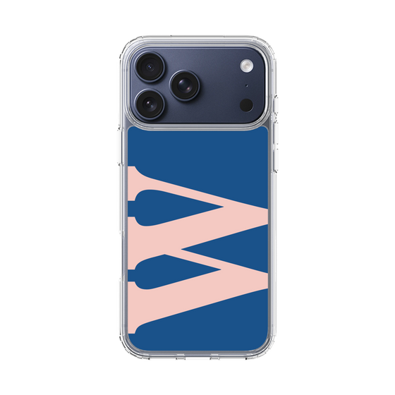 スリムプロテクションケース［ オリジナル - initial color - W navy ］