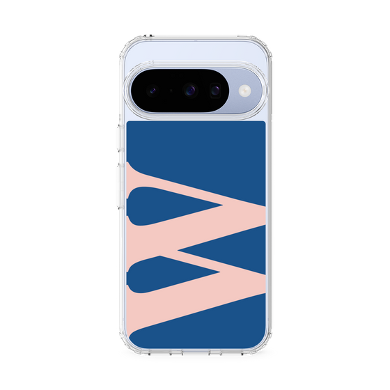 スリムプロテクションケース［ オリジナル - initial color - W navy ］
