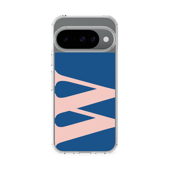 スリムプロテクションケース［ オリジナル - initial color - W navy ］