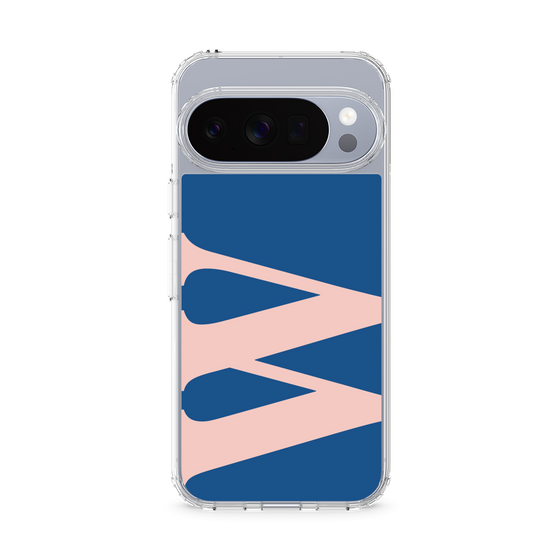 スリムプロテクションケース［ オリジナル - initial color - W navy ］