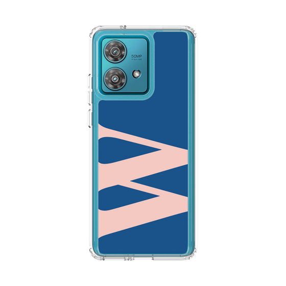 スリムプロテクションケース［ オリジナル - initial color - W navy ］