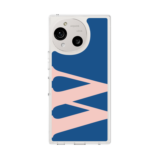 スリムプロテクションケース［ オリジナル - initial color - W navy ］