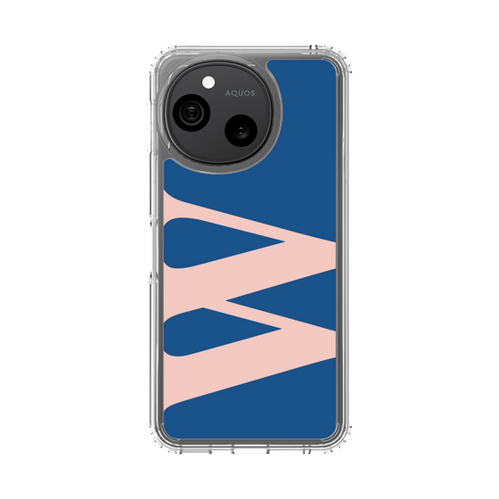 スリムプロテクションケース［ オリジナル - initial color - W navy ］