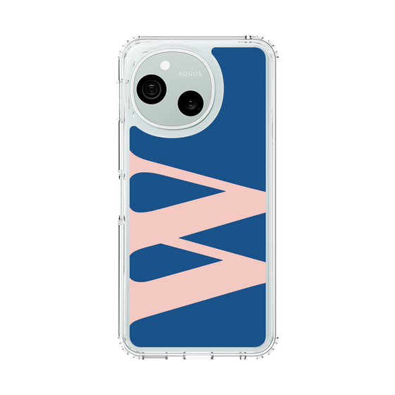 スリムプロテクションケース［ オリジナル - initial color - W navy ］