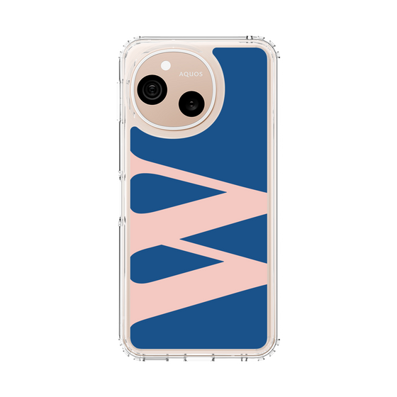 スリムプロテクションケース［ オリジナル - initial color - W navy ］