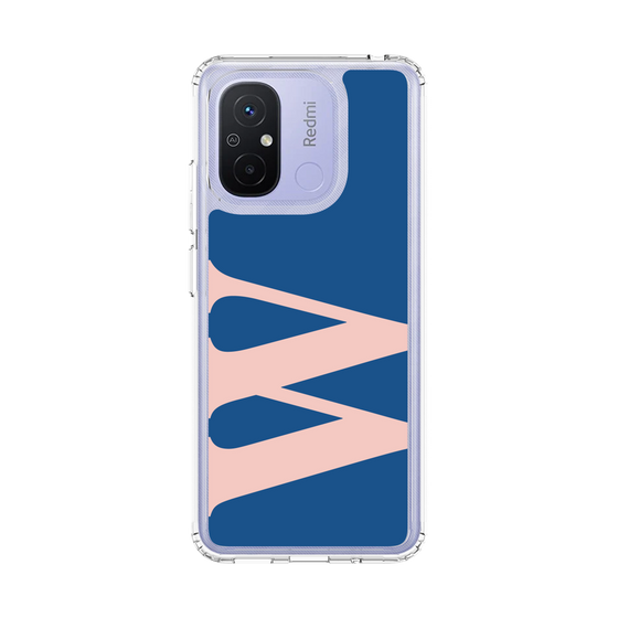 スリムプロテクションケース［ オリジナル - initial color - W navy ］