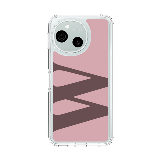 スリムプロテクションケース［ オリジナル - initial color - W dusty pink ］