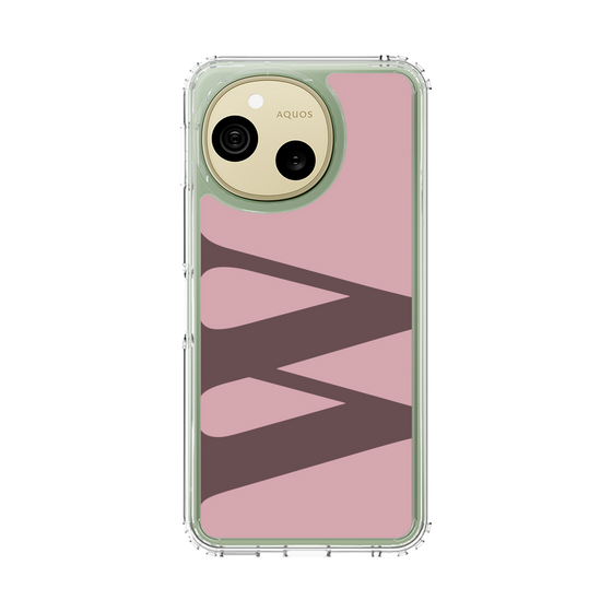 スリムプロテクションケース［ オリジナル - initial color - W dusty pink ］