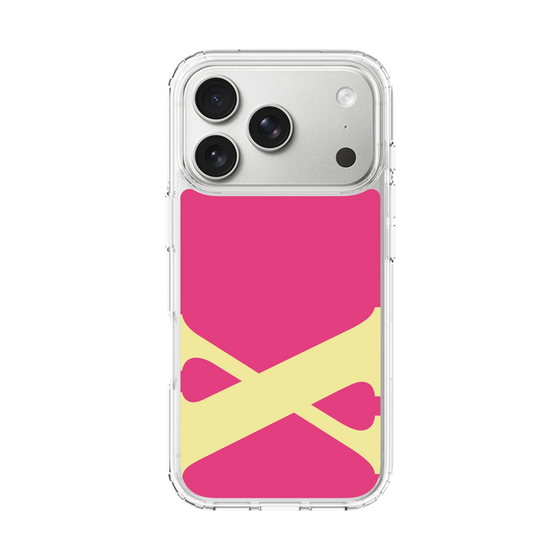 スリムプロテクションケース［ オリジナル - initial color - X pink ］