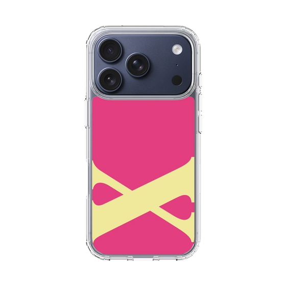 スリムプロテクションケース［ オリジナル - initial color - X pink ］