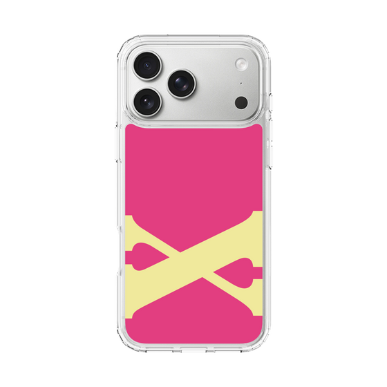 スリムプロテクションケース［ オリジナル - initial color - X pink ］