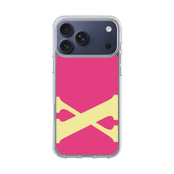 スリムプロテクションケース［ オリジナル - initial color - X pink ］