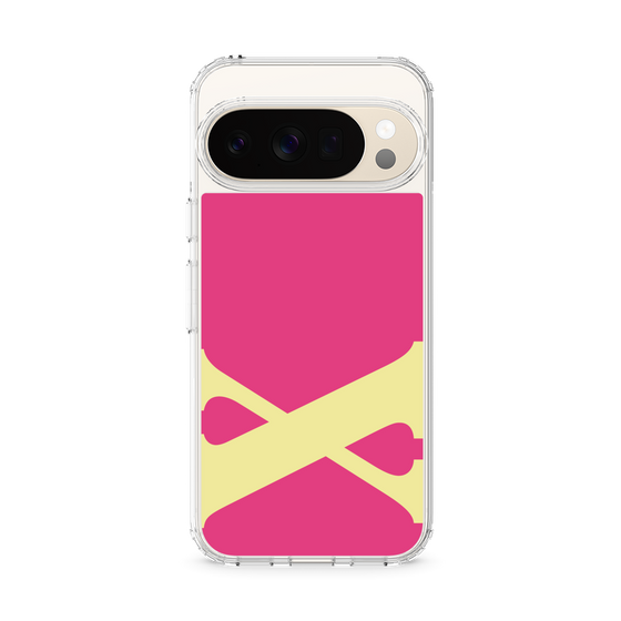スリムプロテクションケース［ オリジナル - initial color - X pink ］