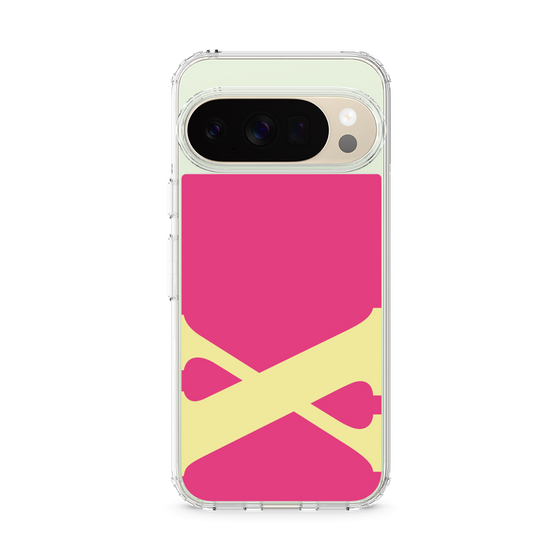 スリムプロテクションケース［ オリジナル - initial color - X pink ］