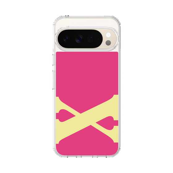 スリムプロテクションケース［ オリジナル - initial color - X pink ］
