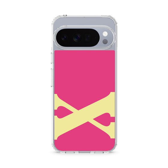 スリムプロテクションケース［ オリジナル - initial color - X pink ］