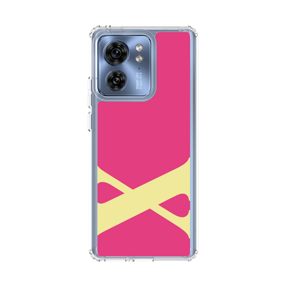 スリムプロテクションケース［ オリジナル - initial color - X pink ］