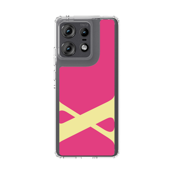 スリムプロテクションケース［ オリジナル - initial color - X pink ］